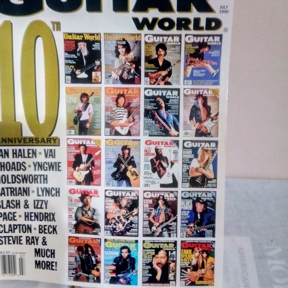 Guitar World 10th Anniversary Issue  Collectors Issue 1990 - Picture 10 of 10